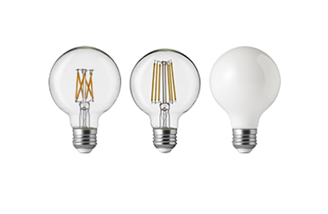 7W G25 Filament Bulbs/60Watts Edison G25 Bulbs