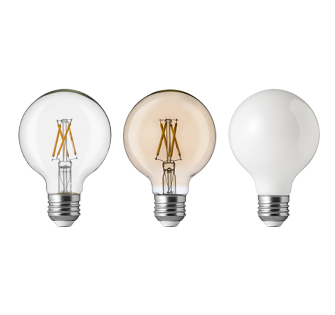 4W G25 Filament Bulbs/40Watts Edison G25 Bulbs