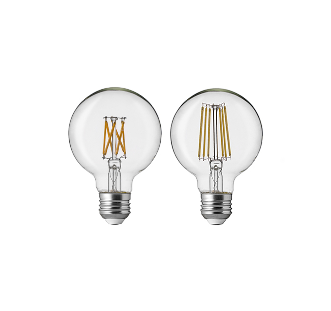 7W G25 Filament Bulbs/60Watts Edison G25 Bulbs