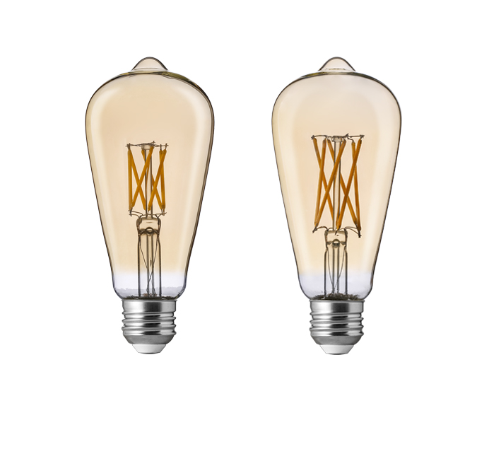 8W ST21 Filament Bulbs/75Watts Edison ST21 Bulbs