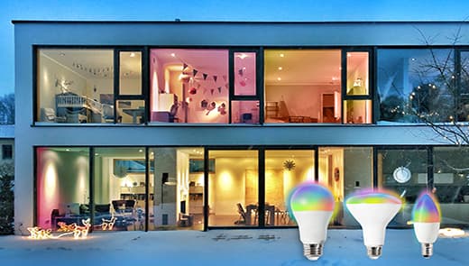 What are the several installation methods for LED decorative light strings